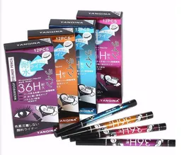 36H Waterproof Black Kelly Eyeliner YANQINA Liquid Eyeliner Long-lasting Waterproof Eye Liner Pencil Pen Nice Makeup Cosmetic Tools