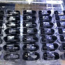 2018 New Quality Black Type C 1.2m高速充電スプリングデータSync Samsung S8 Note 7 Type-C Charger Cable 300pcs/lot