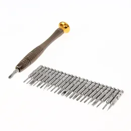 25 in 1 Screwdriver Wallet Kit Repair Tools Precision Screwdriver Set for Mobile Phone PC Camera Watch Opening Pry Tool Sets