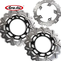 ARASHI For YAMAHA YZF R6 2003 Front Rear Brake Rotors Disk Disc Motorcycle Accessories YZF-R6 03 CNC Aluminum