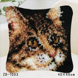 House Decoration Diy Decorative Pillowcase Cushion Cover Animals Pattern Pillow Case For Livingroom Sofa Decor Unfinished Handicrafts Cats