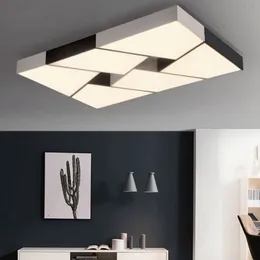 Luces de techo LED modernas Simple Style Smart Home LED Lámpara Lámpara de lustre de lustre creativo creativo Lámpara de sala de estar Llfa