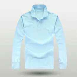 nuovo abbigliamento 2023 polo da uomo ricamo coccodrillo caldo qulity polo uomo camicia a maniche lunghe in cotone s-port maglie Plus M-4XL vendita calda