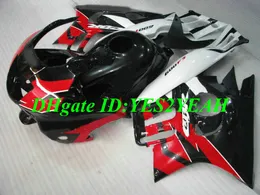 Custom Motorcycle Fairing kit for Honda CBR600F3 97 98 CBR600 F3 1997 1998 ABS Hot red white black Fairings set+Gifts HQ19