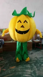 2018 High quality Vegetable pumpkin cartoon dolls mascot costumes props costumes Halloween free shipping