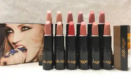 2018 Hot Good Quality Lowest Best-Selling Jade Jagger Ny Makeup Matte Läppstift Tolv olika färger