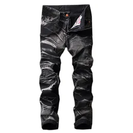 Litthing 2018 Yeni Moda Vintage Erkekler Denim Jeans Düz Kot Ince Erkek Tasarımcı Pantolon Giyim Artı Boyutu Erkek Pantolon