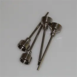 1PCS Narzędzia ręczne 18 mm tytanowe gwóźdź Gw 2 CARB z jednym otworem 89 mm dabber tytanowe paznokcie do szklanej rurki wodnej Bong