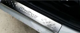 Alta qualidade do carro-styling aço inoxidável porta peitoril scuff placa acessórios do carro para ford ecosport 2013 2014 2015