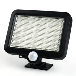 Ledertek Gorąca Sprzedaż Słoneczna LED Zasilany Ogród Lawn Światła Outdoor Podczerwieni Czujnik Światła 56 LED Solar Motion Detection Wall Light