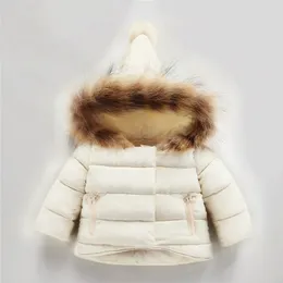 0-7 anos Baby Winter Coats Jackets Meninos Meninas Plug de mão Plug de algodão Criando crianças de inverno