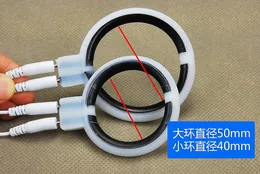 Electric Shock Accessory Penis Massage Rings For Man ,2 Pcs/Lot Electro Shock Cock Rings Sex Products Y18102306