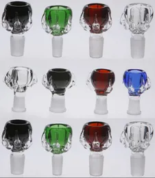 Männliche und weibliche Schüssel Joint 18,8 mm 14,4 mm Glasschüssel Verfügbar Berauschende Rauchschüssel Glas Wasserpfeifen Rauchzubehör