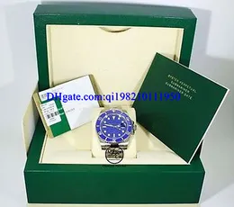 Prezent na Boże Narodzenie Hot Sprzedaż Nowy Luksusowy Sapphire Blue Dial Ceramic Bezel 116619 Automatyczny sport Blue Luminescenscent Dial Mens Watch Męskie Wrist Wat