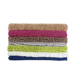 Isinotex Floor Mat Soft Shaggy Water-proof Footcloth Bathroom Bath Mat Floor Carpet Chenille 1pcs/lot Free Shipping 50x80cm