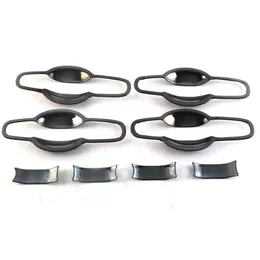 BLACK stainless steel door handle bowl cover trim for Ford Explorer 2011-2018