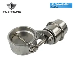 PQY RACING - NEW vacuum Activated Exhaust Cutout 2'' 51MM or 60mm or 2.5" 63mm Close Style Pressure: about 1 BAR PQY-ECV01/02/03