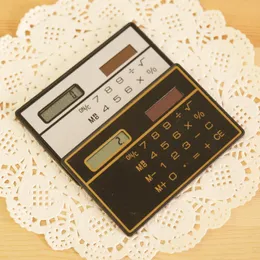 Карточная калькулятор компьютерный портативный солнечный калькулятор обучения офисных принадлежностей