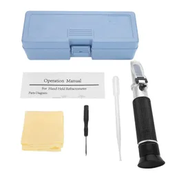 1 Set 58~92% Wort Specific Gravity Refractometer Beer Fruit Juice Wine Sugar Test Beer Test Refractometer Concentration Meters