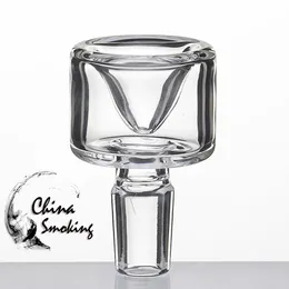 Glasskål Dia 33mm 14mm 18mm Clear Male Joint Glass Herb Holder Röktillbehör för glas Bong