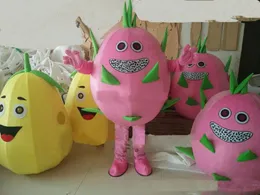 2018 Wysokiej Jakości Mango Dragon Owoce Watermelon Cartoon Dolls Maskotki Kostiumy Rekwizyty Kostiumy Halloween Darmowa Wysyłka