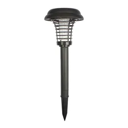 UV LED Solar Powered Lawn Light Outdoor Hang eller Stick In The Ground Anti Mosquito Insect Pest Bug Zapper Killer Fångbord