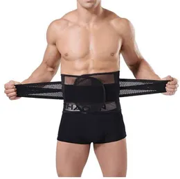 Breathable Body Shaper Men Slimming Belt Corset Shapewear For Men Bodysuit Underwear Slim body string pour hommes man clothing