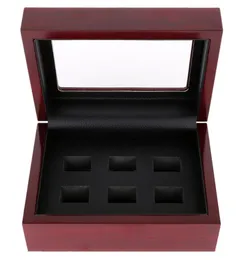 Fine den Championship Ring Display Case Wooden Boxes 2 3 4 5 6 Holes To Choose Rings Box