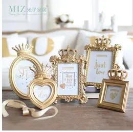 MIZ 1 шт. Bachelor Style Золотая роскошная картинная рамка для домашнего фоторамки
