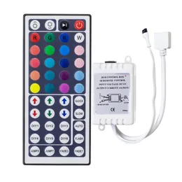 Led Controller 44 Keys RGB LEDs Lights IR Remote Dimmer DC12V 6A For RGB 3528 5050 Strip free ship D2.0