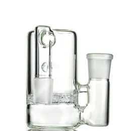 Bongs Tillbehör 18mm Ash Catcher för glas Bong Vattenrör Firt Perc 90 examen Joint Class Ashcatcher Ash-P902