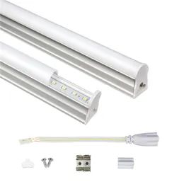 Tubo LED integrato T5 1ft 2ft 3ft 4ft 175-265V LED Tubo fluorescente SMD2835 6W 10W 14W 18W luci led
