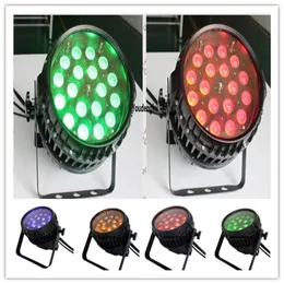 4 Sztuk Outdoor Disco Ściana Dekoruj DMX512 Zoom IP 65 LED Par Rgbwa 5in1 18 * 15W Wodoodporna Zoom LED Par Light