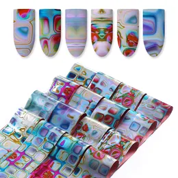 Starry Sky Nail Foils Set Nail Art Transfer Stickers Kit DIY Nails Manicure Tips Dekoration