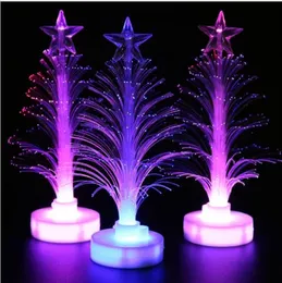 Stock Sale Christmas Tree Hot Merry LED Color Changing Mini Christmas Xmas Tree Home Table Party Decoration Christmas Ornaments