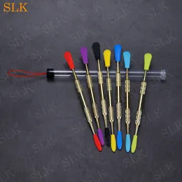 120mm 왁스 Dabbers 분무기 삽 도구 마른 허브 dab 420 흡연 액세서리에 대 한 스테인레스 스틸 티타늄 못을 dabber 도구