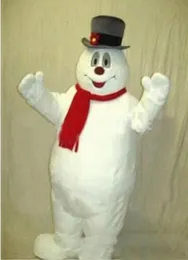 Горячая продажа 2018 Продажа City Frosty the Snowman Mascot Costume Комплекты аниме Тема ТЕМА НЕОБХОДИМОСТИ