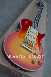 Gratis frakt!! Ny ankomst Custom Shop Cherry Electric Guitar Ace Frehley 3 Pick-Up R