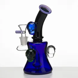 14mm kadın rastgele colorGlass su borusu Cam Banger Askı Kase ile Cam Bongs Dab Tırnak Rig Yağ Kabı 970