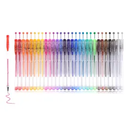 Wholesale Gel Pen Gel Pen Set Refills Metallic Pastel Neon Glitter Classic  Sketch Drawing Color Pen School Stationery Marker For Kids Gift From  China_smoke, $100.49