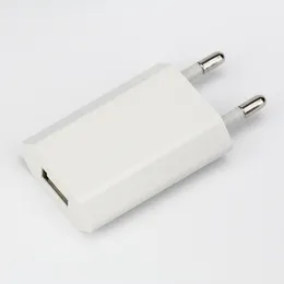 100pcs/lot USB充電器EU 5V 1A 5Wポータブルウォール充電器携帯電話用USBアダプター用USB 6Sプラス5 5S SAMSUNG BQ7K