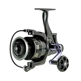 Coonor 11 + 1BB Spinning Fishing Reel GT4: 7: 1 Höger / vänster handtag Dual Brake System Carp Fiske Tackle Carretilha de Pesca