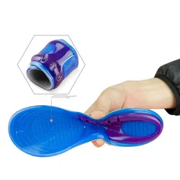 Wholesale-Unisex Orthotic Arch Support Sport Shoe Pad Sport Running Gel Insoles Insert Cushion for Men Women foot care 3Size Free shipping