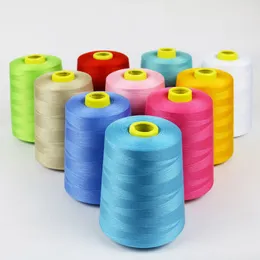 8000 meter Sewing Thread / Polyester Sewing Thread 40/2 Höghastighet Polyester Sewing Thread Industrial Overlock Machine Line Free Ship