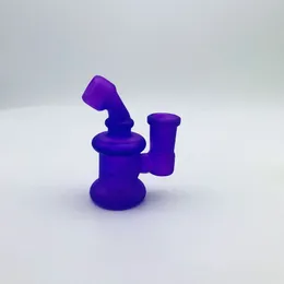 신제품 빛나는 미니 유리 물 파이프 Bongs Pyrex Water Bongs with 14mm Joint Beaker Bong dab rig Glass Pipes Oil Rigs