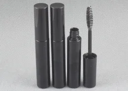 600pcs / mycket tomt diy 10ml svart mascara krämrör makeup maquillaje ögonfransar serum tillväxt flaskor ögon panna fransar fall sn2124