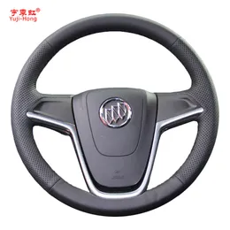 Yuji-Hong Artificial Leather Car Steering Wheel Covers Case for BUICK Excelle XT GT Encore Hand-stitched Cover