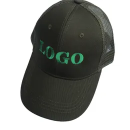 Wholesale Mesh 10PCS/LOT Personalized Snapback Cap Custom Baseball Hat trucker cap Adult Children size Embroidery Logo Text
