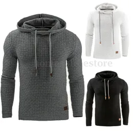 Hoodies Men 2018 Male Long Sleeve Solid Color Hooded Sweatshirt Mens Hoodie Tracksuit Sweat Coat Casual Sportswear S-4XL