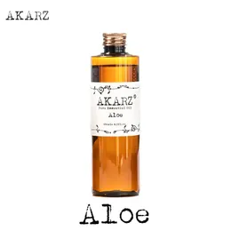 Aloe Oil Akarz Berömd varumärke Natural Aromaterapi Högkapacitet Hud Body Care Massage Spa Aloe Essential Oil